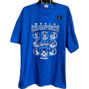 LA Dodgers World Champions t shirt